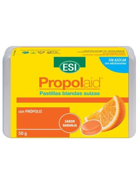 Propolaid Pastillas Blandas Suizas Sabor Naranja