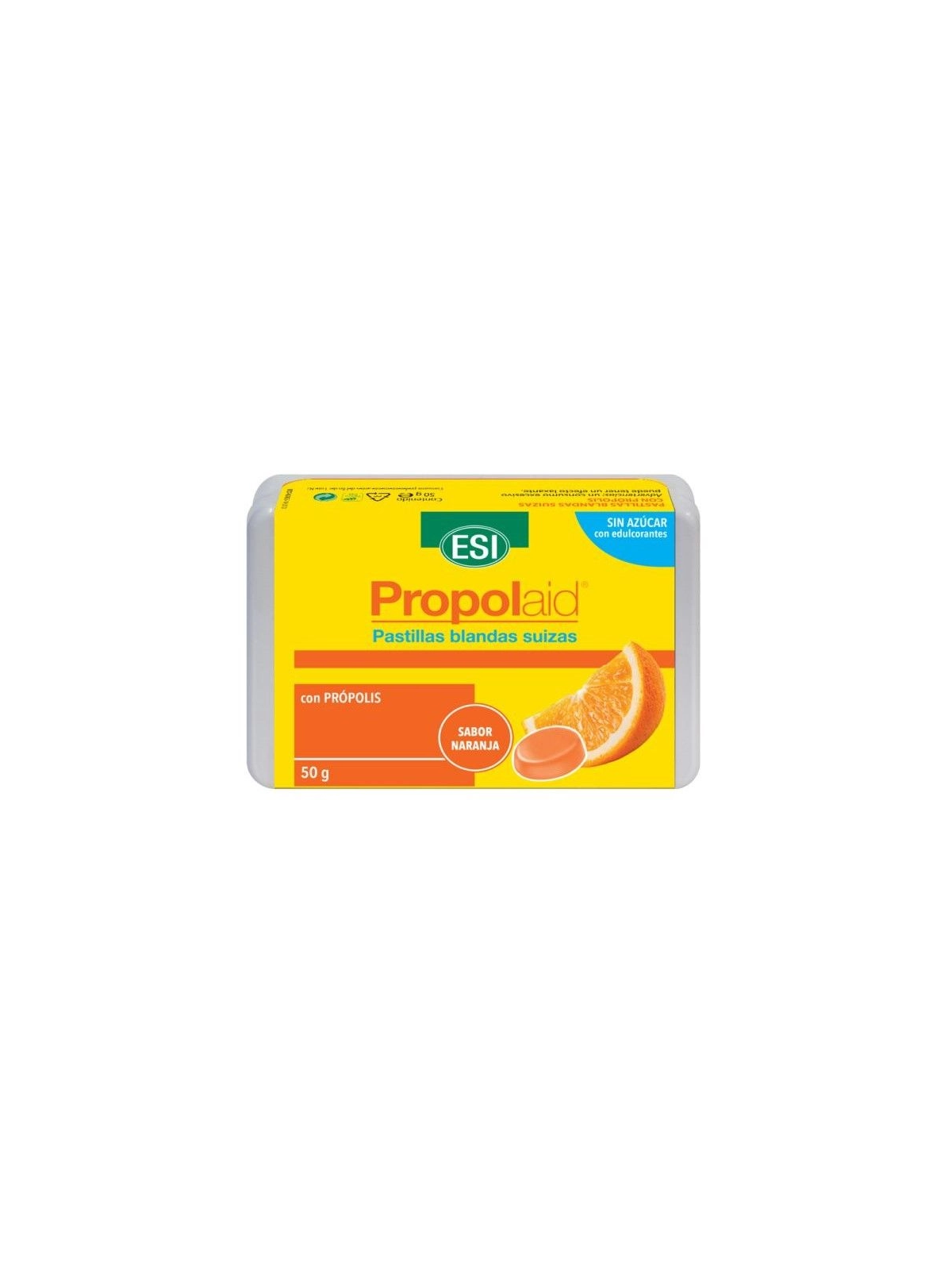 Propolaid Pastillas Blandas Suizas Sabor Naranja