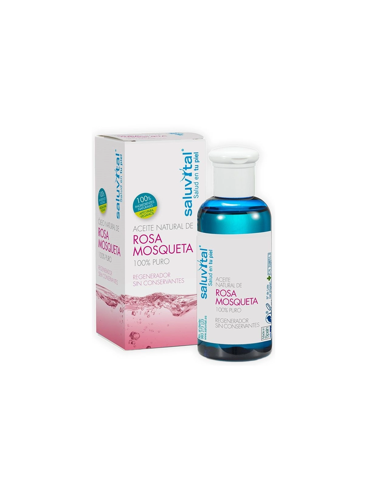 Aceite de Rosa Mosqueta 100% Puro 100 ml