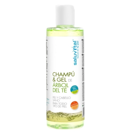 Champú y Gel de Árbol de Té 300 ml | FarmaRoma