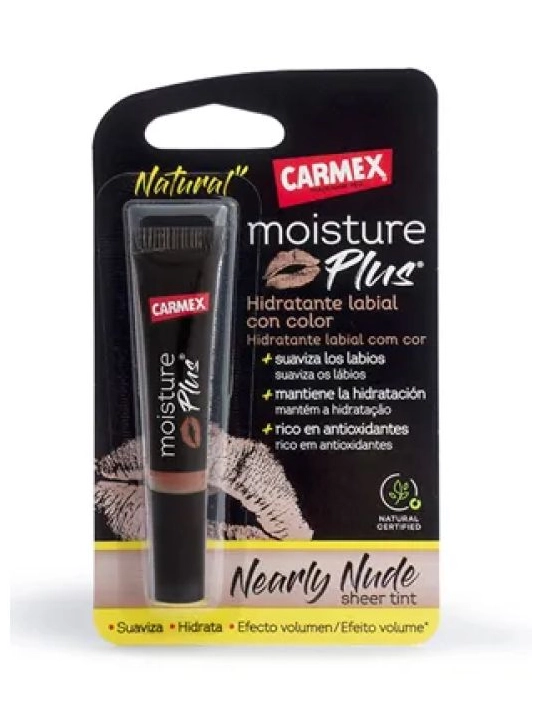 Carmex Moisture Plus Nearly Nude