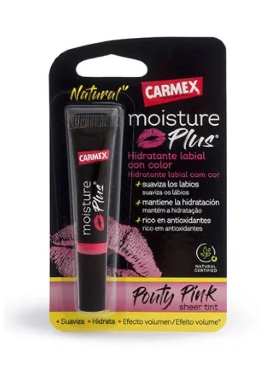 Carmex Moisture Plus Pouty Pink