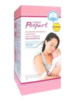 Indasec Pospart Normal con Alas Compresas