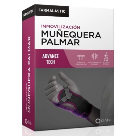 Muñequera Palmar Inmovilización  Advance Tech T1