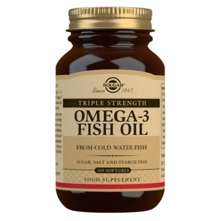 Solgar Omega-3 Triple Concentración 100 cápsulas blandas