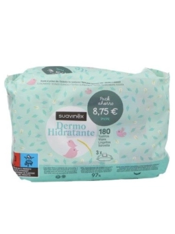 Suavinex Dermo Hidratante Toallitas Pack Ahorro | FarmaRoma