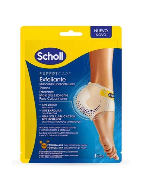 Scholl ExpertCare Exfoliante Mascarilla para Talones