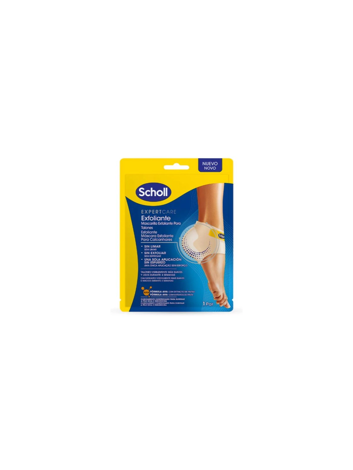 Scholl ExpertCare Exfoliante Mascarilla para Talones