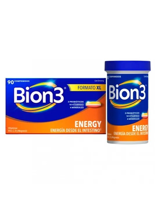 Bion3 Energy 90 comprimidos | FarmaRoma