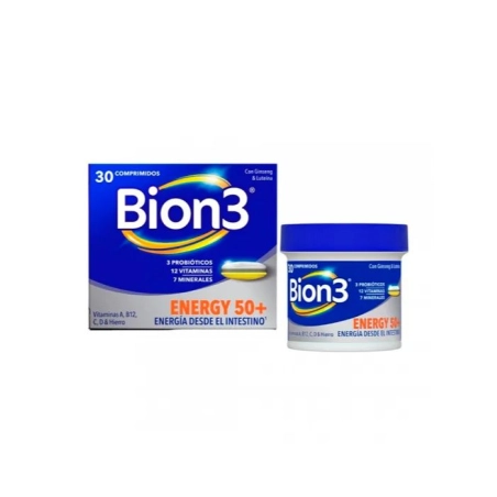 Bion3 Energy 50+ 30 comprimidos