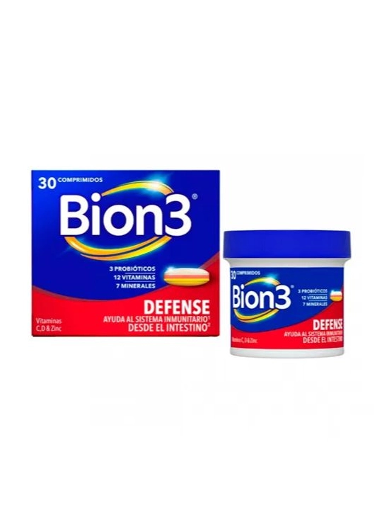 Bion3 Defense 30 comprimidos | FarmaRoma