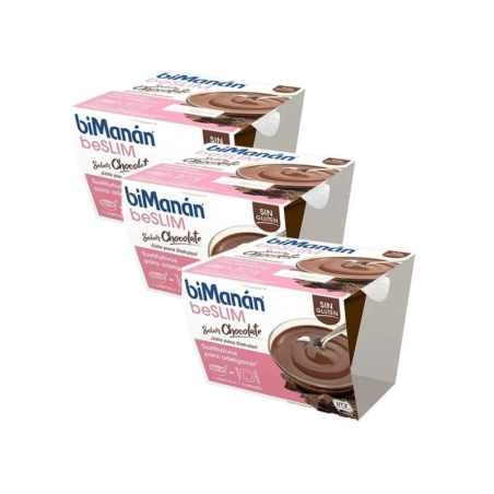 biManán beSLIM Crema Sabor Chocolate Pack2+1| FarmaRoma