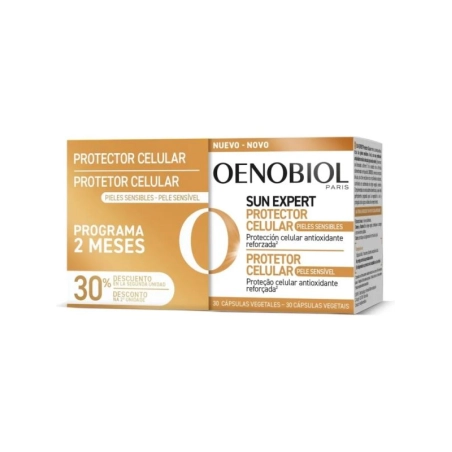 Oenobiol Sun Expert Protector Celular Pieles Sensibles 60 cápsulas