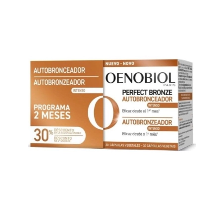 Oenobiol Perfect Bronze Autobronceador Intenso 60 cápsulas