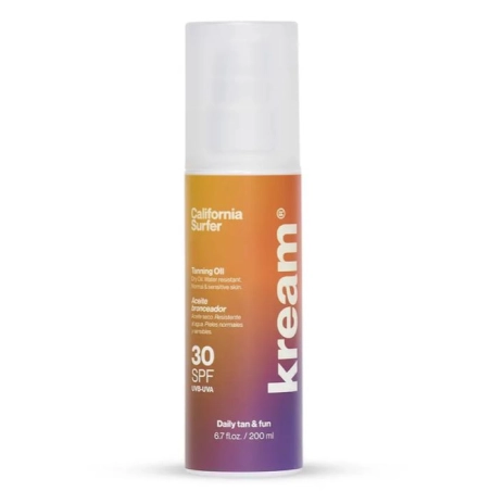 Kream California Surfer Aceite Bronceador Spf30 200 ml