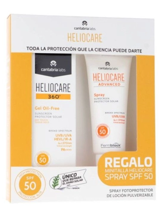 Heliocare 360º Gel Oil-Free Spf50 Pack