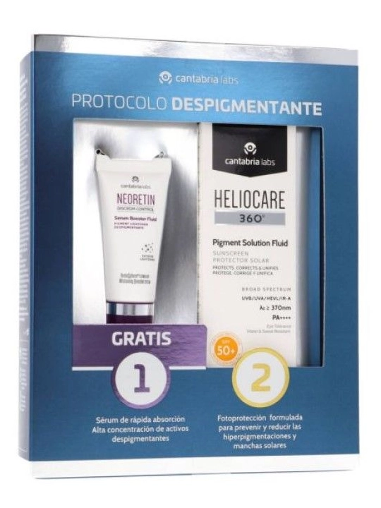 Heliocare 360º Pigment Solution Fluid Spf50+ Pack