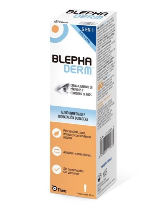 BlephaDerm Crema Calmante Párpados y Contorno de Ojos