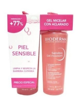 Bioderma Sensibio Gel Moussant 500 ml Duplo