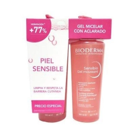 Bioderma Sensibio Gel Moussant 500 ml Duplo