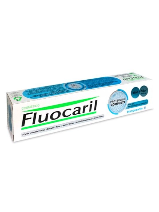 Fluocaril Protección Completa Blanqueante Dentífrico | FarmaRoma