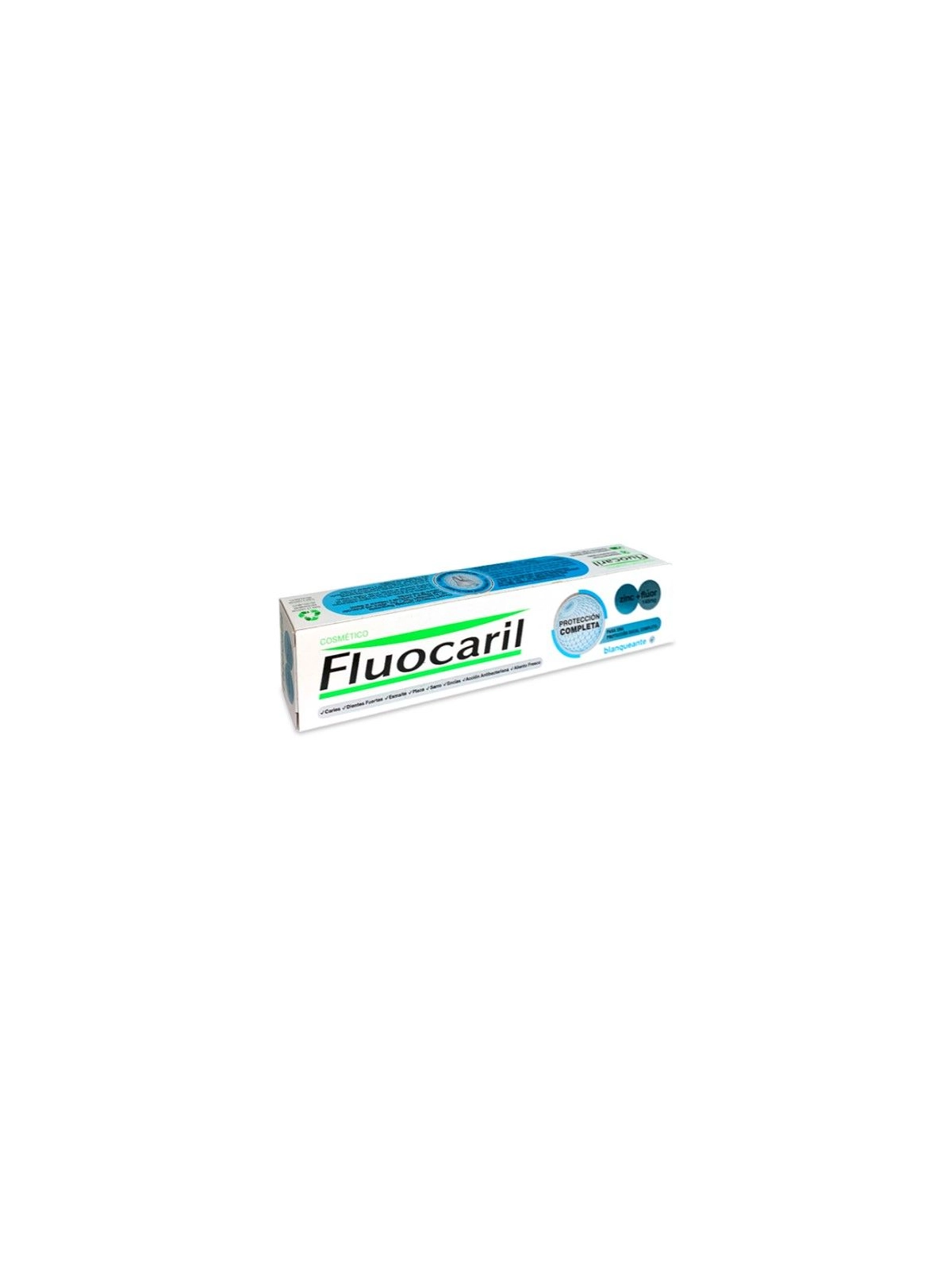 Fluocaril Protección Completa Blanqueante Dentífrico | FarmaRoma