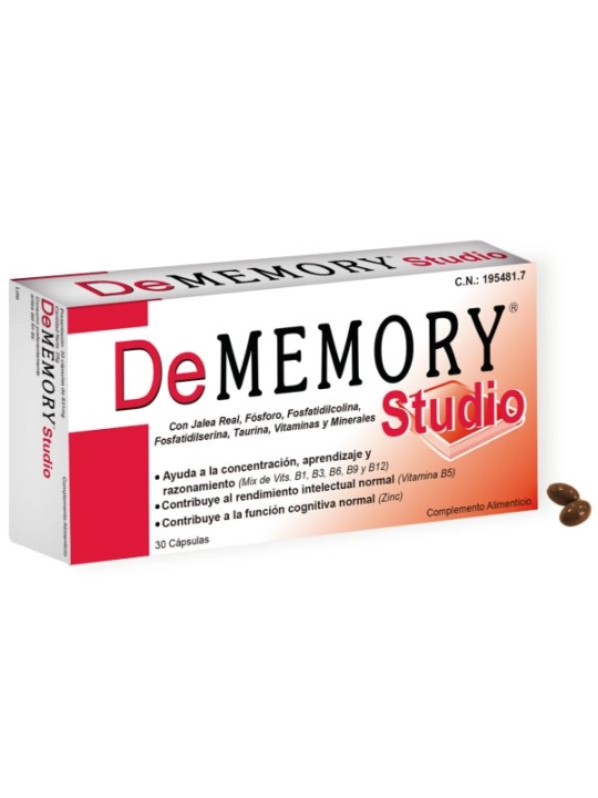 DeMemory Studio 30 cápsulas