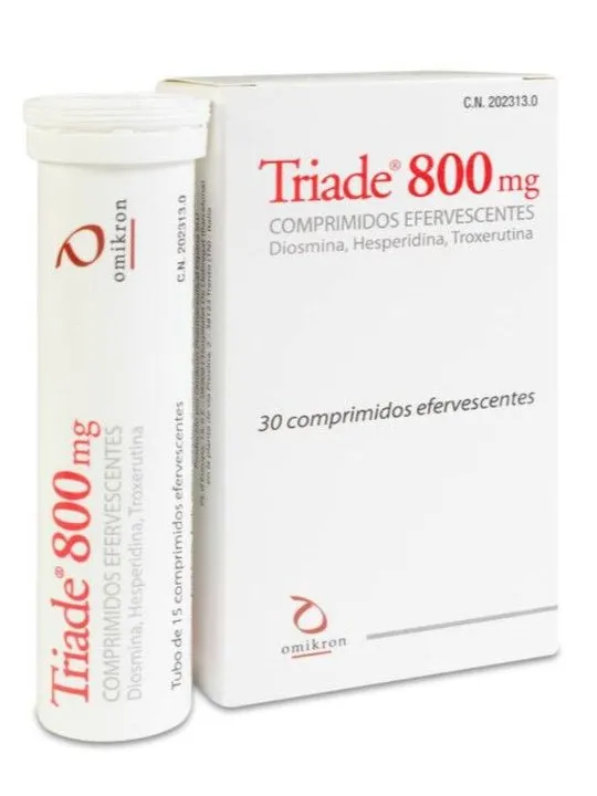Triade 800 mg Comprimidos Efervescentes