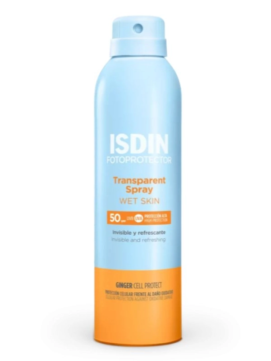 Isdin Fotoprotector Transparent Spray Wet Skin Spf50