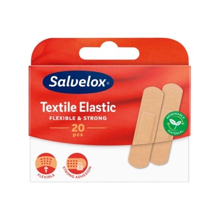 Salvelox Textile Elastic 20 apósitos