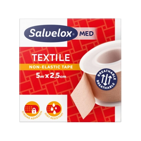 Salvelox MED Textile Esparadrapo Beige