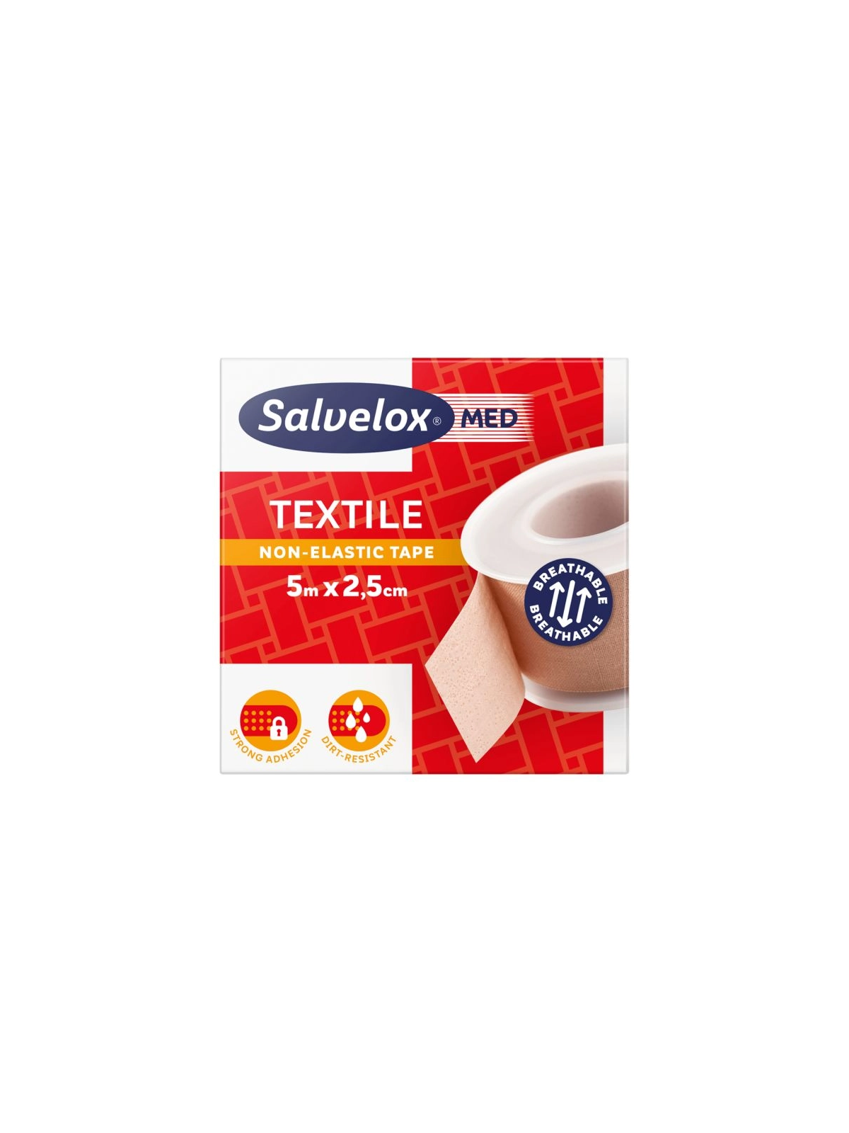 Salvelox MED Textile Esparadrapo Beige