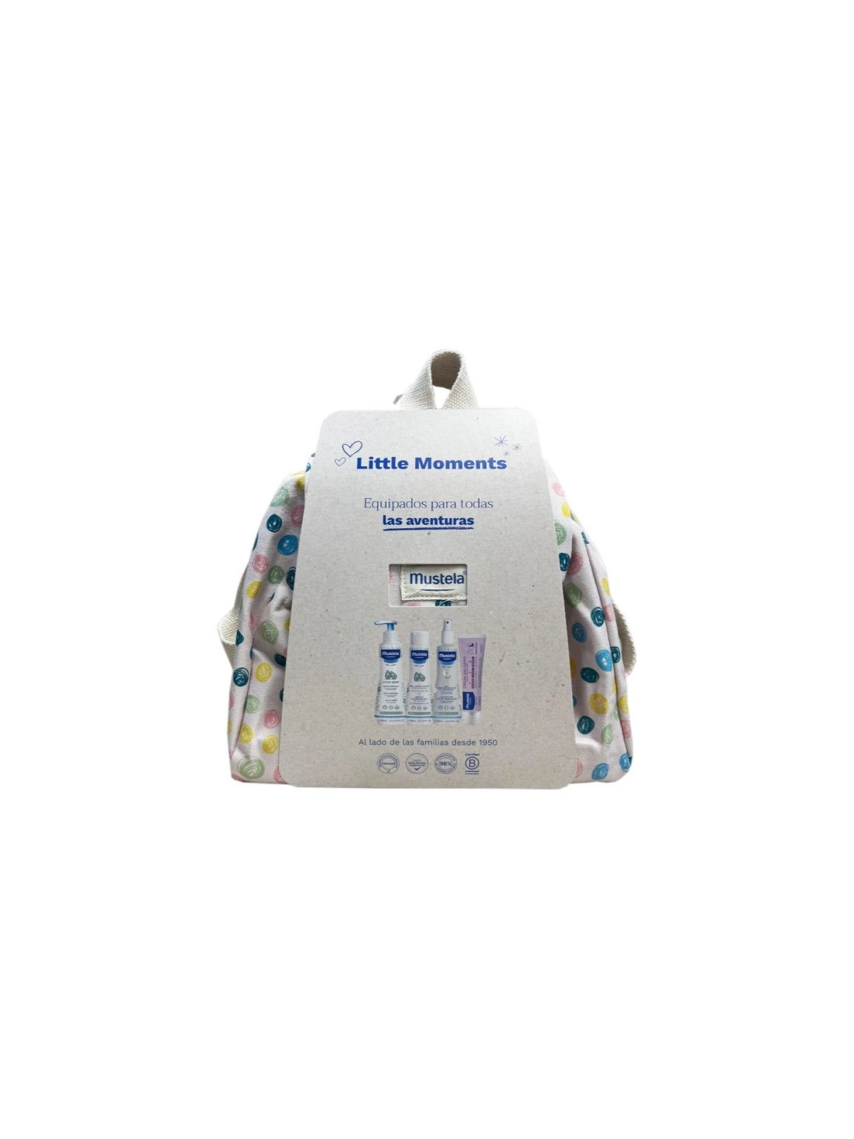 Mustela Little Moments Mochila Lunares