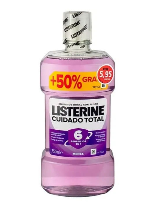 Listerine Cuidado Total 750 ml