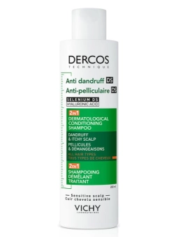 Dercos Anticaspa DS 2en1 Acondicionador Champú 200 ml