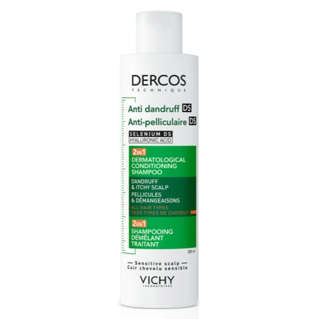 Dercos Anticaspa DS 2en1 Acondicionador Champú 200 ml