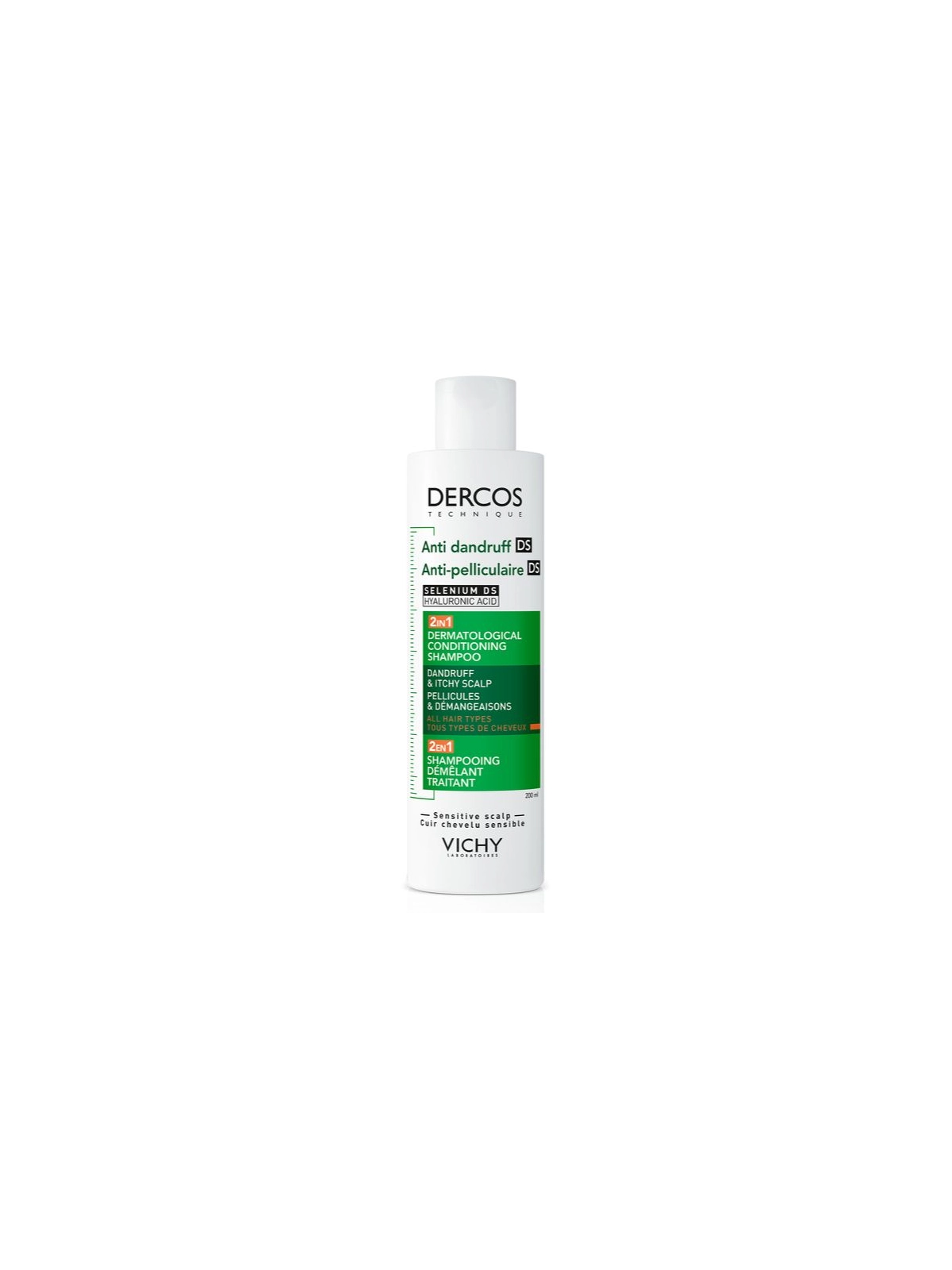 Dercos Anticaspa DS 2en1 Acondicionador Champú 200 ml