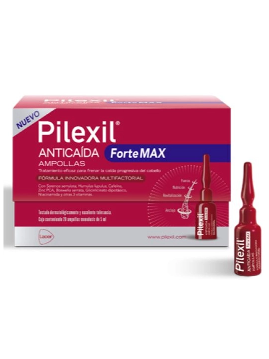 Pilexil Anticaída ForteMax Ampollas