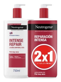 Neutrogena Reparación Intensa Loción Corporal Cica  750 ml Duplo
