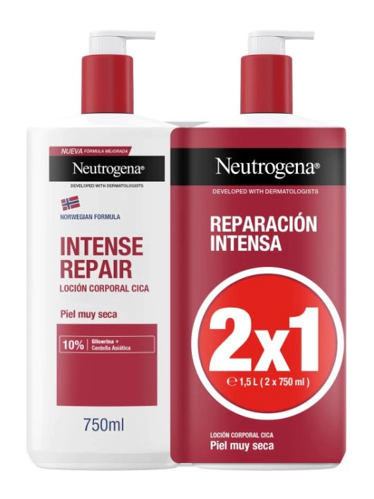 Neutrogena Reparación Intensa Loción Corporal 750 ml Duplo