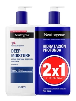 Neutrogena Hidratación Profunda Loción Corporal 750 ml Duplo