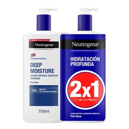 Neutrogena Hidratación Profunda Loción Corporal 750 ml Duplo