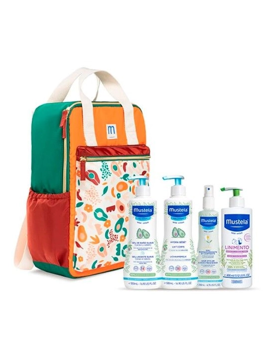 Mustela Mochila Family Adventure Terracota