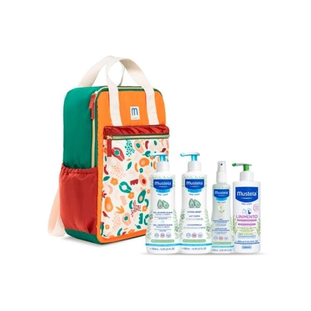 Mustela Mochila Family Adventure Terracota