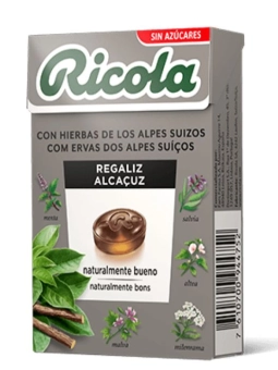 Ricola Regaliz Caramelos 50 gr