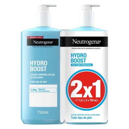 Hydro Boost Loción Corporal en Gel Ultraligera 750 ml Duplo | FarmaRoma