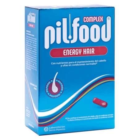 Pilfood Complex Energy Hair 180 comprimidos