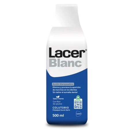 Lacer Blanc Colutorio Sabor Menta 500 ml