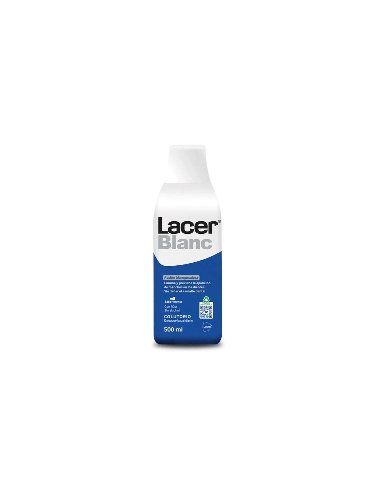 Lacer Blanc Colutorio Sabor Menta 500 ml