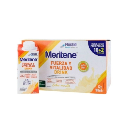 Meritene Drink Vainilla 12x180 ml